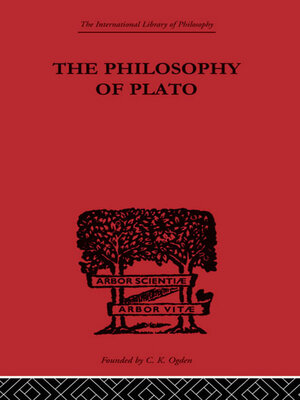 cover image of The Philosophy of Plato